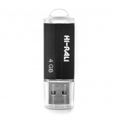 Флеш накопитель USB 4Gb Hi-Rali Corsair, черный, USB 2.0 (HI-4GBCORBK)