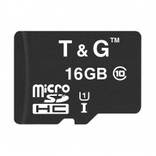 Карта памяти microSDHC, 16Gb, T G, Class10 UHS-I U1, без адаптера (TG-16GBSD10U1-00)