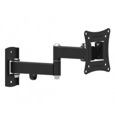 Настенное крепление LCD/Plasma TV 14-29' Walfix R-273B черный, VESA 100x100, до 15 кг, поворот на 180°, наклон от -15° до +5°,