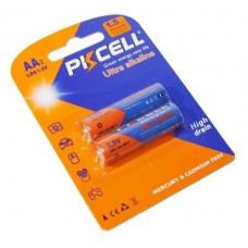 Батарейка AA (LR6), щелочная, PKCELL, 2 шт, 1.5V, Blister (LR6-2B)
