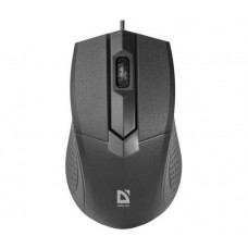 Мышь Defender Optimum MB-270, черный, USB, оптическая, 1000 dpi, 3 кнопки, 1.5 м (52270)