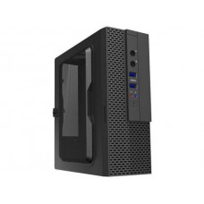 Корпус GameMax ST102-200W черный, 200 Вт, Mini ITX, 2xUSB 2.0, Card Reader (ST102-200W)