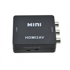 Переходник HDMI (F) - 3xRCA (F), STLab U-995, черный