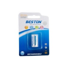 Акумулятор CR-123, Beston, 1 шт, Blister (CR123A)  600 mAh (AAB1844)