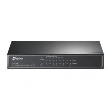 Коммутатор TP-LINK TL-SG1008P, 8x100/1000 Mb/s, PoE 65.2W, металлический корпус, неуправляемый