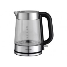 Электрочайник Ardesto EKL-F200 белый, 2150W, 1.7 л, дисковый, стекло, индикатор уровня воды Электрочайник Ardesto EKL-F200 белый, 2150W, 1.7 л, дисковый, стекло, индикатор уровня воды