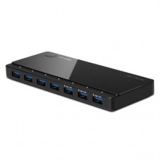 Хаб USB TP-Link UH700, черный, USB 3.0 - 7xUSB 3.0, блок питания Хаб USB TP-Link UH700, черный, USB 3.0 - 7xUSB 3.0, блок питания