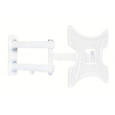 Настенное крепление LCD/Plasma TV 15-42' Walfix R-353W белый, VESA 200x200, до 25 кг, поворот на 180°, наклон от -15° до +5°,