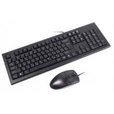 Комплект A4Tech KRS-8520D, черный, проводной, USB (KRS-85+OP-620D)