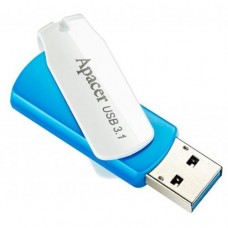 Флеш накопитель USB 64Gb Apacer AH357, синий/белый, USB 3.2 Gen 1 (AP64GAH357U-1) Флеш накопитель USB 64Gb Apacer AH357, синий/белый, USB 3.2 Gen 1 (AP64GAH357U-1)