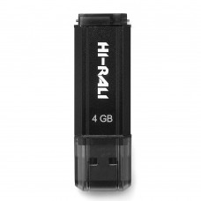 Флеш накопитель USB 4Gb Hi-Rali Stark, черный, USB 2.0 (HI-4GBSTBK)