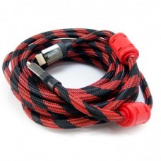 Кабель HDMI (M) - HDMI (M), 5 м, черный/Red, Extradigital, V2.0 (KBH1635)