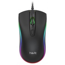 Мышь Havit HV-MS72 черный, Optical, USB, 1200 dpi (6939119027360)