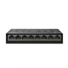 Коммутатор TP-LINK LS1008G, 8x10/100/1000 Mb/s, пластмассовый корпус, неуправляемый