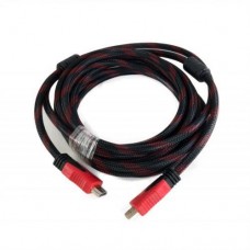Кабель HDMI (M) - HDMI (M), 5 м, черный/Red, Extradigital, V2.0 (KBH1749)