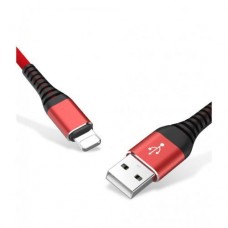 Кабель USB AM - Lightning, 1 м, Red, Extradigital (KBU1758)