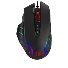 Мышь Bloody J95s черный, USB Activated, Extra Fire Button, 8000 dpi, RGB, 20M нажатий