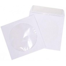 Конверт для CD/DVD, Patron, бумажный, с окошком, 100 шт (INS-D044)