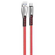 Кабель USB 2.0 AM - microUSB (5P), 1 м, Red, ColorWay, 2.4A (CW-CBUM011-RD)
