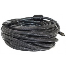 Кабель HDMI (M) - HDMI (M), 15 м, черный, Atcom, V2.1, активный (23715)