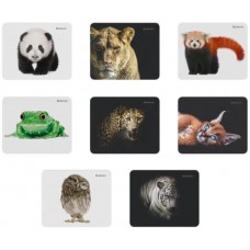 Коврик Defender Wild Animals, 220 x 180 x 2 мм, резина / джерси (50803)
