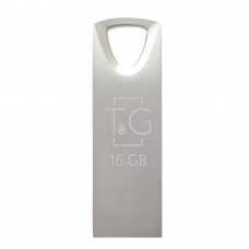 Флеш накопитель USB 16Gb T G Metal TG117, серебристый, USB 2.0 (TG117SL-16G)
