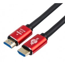 Кабель HDMI (M) - HDMI (M), 30 м, черный, Atcom, V2.0 (24930)