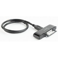 Адаптер USB Cablexpert, черный, USB 3.0 - SATA, 1 м, чипсет JMS578 (AUS3-02) Адаптер USB Cablexpert, черный, USB 3.0 - SATA, 1 м, чипсет JMS578 (AUS3-02)