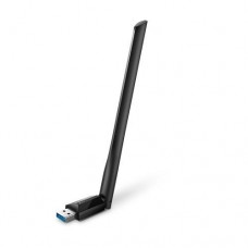 Сетевой адаптер USB TP-LINK Archer T3U Plus, черный, 5GHz / 2.4GHz, AC1300 (867 / 400 Мбит/с), USB 3.0, миниатюрный размер,