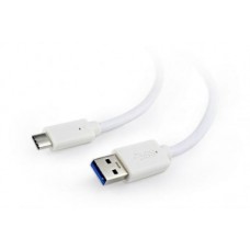 Кабель USB AM - Type-C, 1.8 м, белый, Cablexpert, 3A (CCP-USB3-AMCM-6-W) Кабель USB AM - Type-C, 1.8 м, белый, Cablexpert, 3A (CCP-USB3-AMCM-6-W)