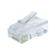Коннектор RJ45, UTP, 10 шт, Cablexpert, модульная вилка, позолоченные контакты (LC-8P8C-002/10)