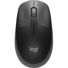 Мышь Logitech M190, Dark Grey/черный, USB, беспроводная, оптическая, 1000 dpi, 3 кнопки, 1xAA (910-005905)