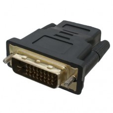 Переходник HDMI (F) - DVI-D (M), Patron, черный, 24-pin (PN-DVI-HDMIF)