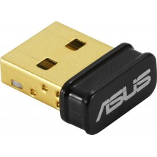 Адаптер USB bloetooth, Asus BT500, v5.0, черный, Slim (USB-BT500)
