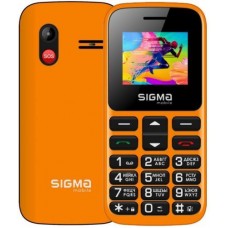 Мобильный телефон Sigma mobile Comfort 50 HIT2020 оранжевый 'бабушкофон', Dual Sim, дисплей 1.77' цветной (128x160), моноблок,