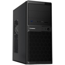 Корпус GameMax MT-306-NP-U3-CR черный, без БП, Mini Tower, Micro ATX / Mini ITX, 1хUSB 3.0, 2хUSB 2.0, Card Reader, 380x173x368 мм