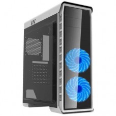 Корпус GameMax Elysium белый, без БП, Midi Tower, ATX / Micro ATX / Mini ITX, 1хUSB 3.0, 2хUSB 2.0, 4x120 мм LED, 400x185x470 мм,