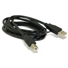 Кабель USB 2.0 AM - USB BM, 1.8 м, черный, Extradigital (KBU1620)