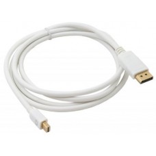 Кабель DisplayPort (M) - mini DisplayPort (M), 2 м, белый, Extradigital (KBD1668)