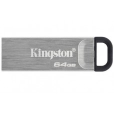 Флеш накопитель USB 64Gb Kingston DataTraveler Kyson, серебристый, USB 3.2 Gen 1, до 200/60 МБ/с (DTKN/64GB) Флеш накопитель USB 64Gb Kingston DataTraveler Kyson, серебристый, USB 3.2 Gen 1, до 200/60 МБ/с (DTKN/64GB)