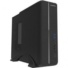 Корпус GameMax ST-602, черный, 400 Вт, HTPC, Micro ATX / Mini ITX, 2хUSB 3.0 / 2хUSB 2.0 / кардридер, макс. CPU - 83 мм, 1x80 мм