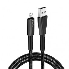 Кабель USB AM - Lightning, 1 м, черный, ColorWay, 2.4A (CW-CBUL035-BK)