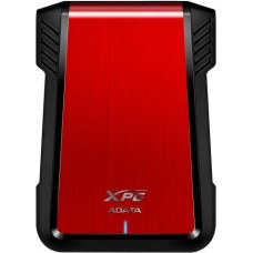 Карман внешний ADATA EX500, Red, 2.5', USB 3.1, 1xSATA (AEX500U3-CRD)