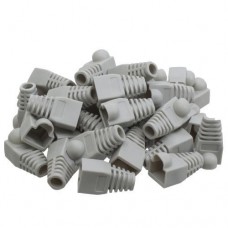 Колпачек RJ45, изолирующий, серый, 40 шт, Patron (CAP-RJ-45-40)