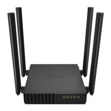 Роутер TP-LINK Archer C54, черный, Wi-Fi 802.11a/b/g/n/ac, до 1167 Mb/s, 2.4/5GHz, 4x10/100 Mb/s, RJ45 10/100Mb/s, 4 внешние
