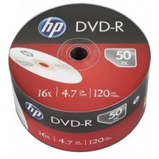 Диск DVD-R 50 HP, 4.7Gb, 16x, Bulk Box (DME00070-3)