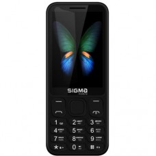 Мобильный телефон Sigma mobile X-style 351 Lider, черный, 2 Micro-SIM + Nano-SIM, дисплей 3.5' цветной (320x480), моноблок,