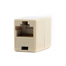Розетка соединительная для RJ45 (мама  мама), Grey, Cablexpert (TA-350-10)