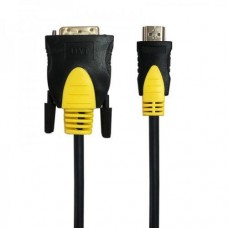 Кабель HDMI (M) - DVI-D (M, 18-pin), 1.8 м, черный, Maxxter (CCBP-HDMI-DVI-1.8)