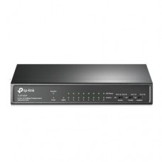 Коммутатор TP-LINK TL-SF1009P, черный, 9-портовый, 10/100 Мбит/с, 8xPoE +, IEEE 802.3af/at